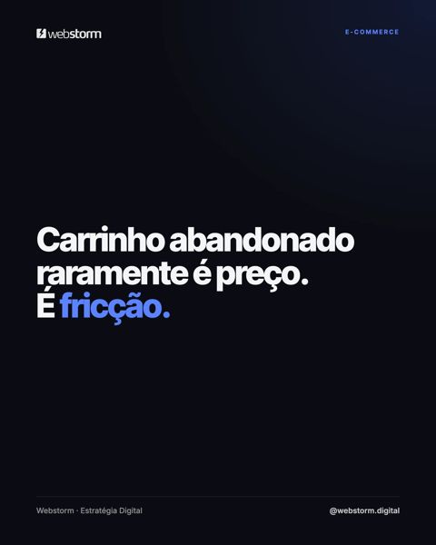 Post do Instagram @webstorm.digital