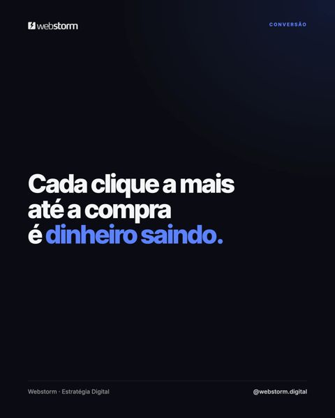 Post do Instagram @webstorm.digital